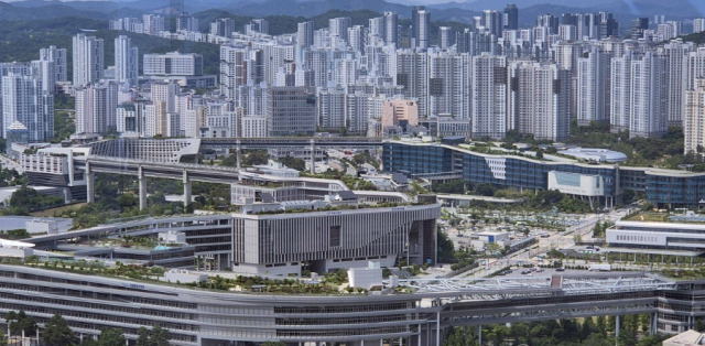 대표적 공공건축물인 정부세종청사. 연합뉴스