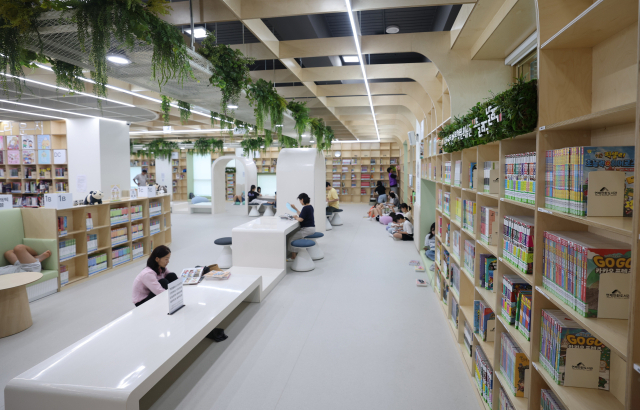 부산 연제구 연제만화도서관. 이재찬 기자 chan@