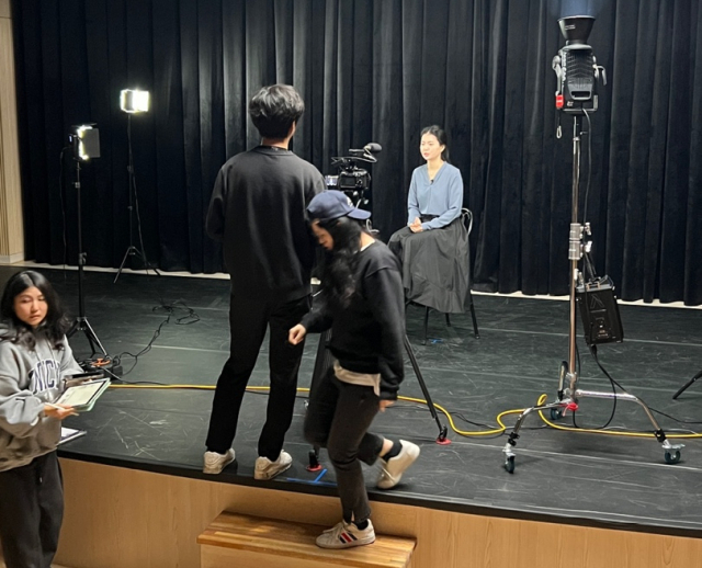 부산공연예술단체 빅픽처스테이지의 모노로그 스테이지 촬영 모습. 빅픽처스테이지 제공