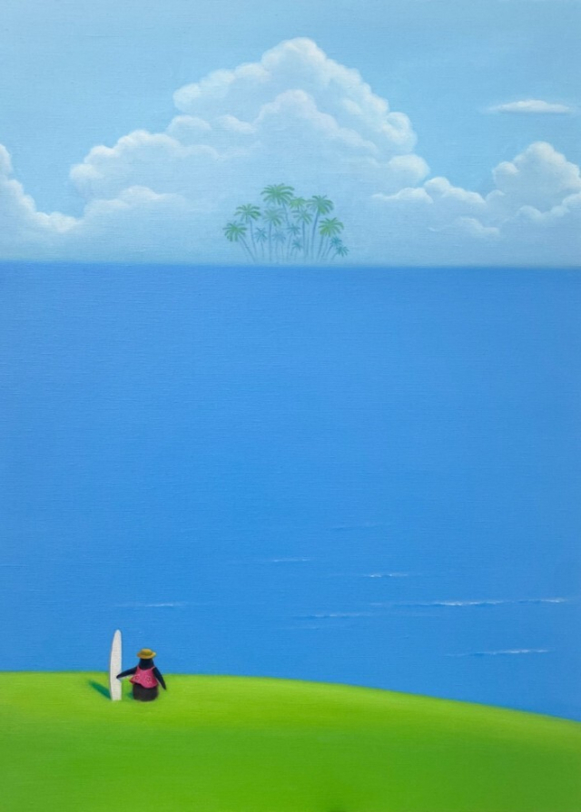 류경하, journey#서핑. 성원아트갤러리 제공