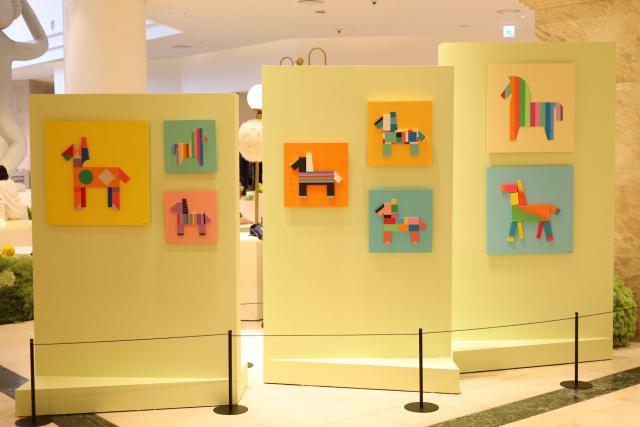 커넥트현대 부산에서 2차 전시를 선보이고 있는 이창헌 작가. 아이테르 제공