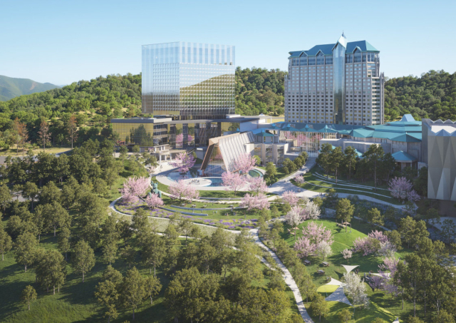 강원랜드 제2카지노 영업장 외부 조감도. 강원랜드 제공