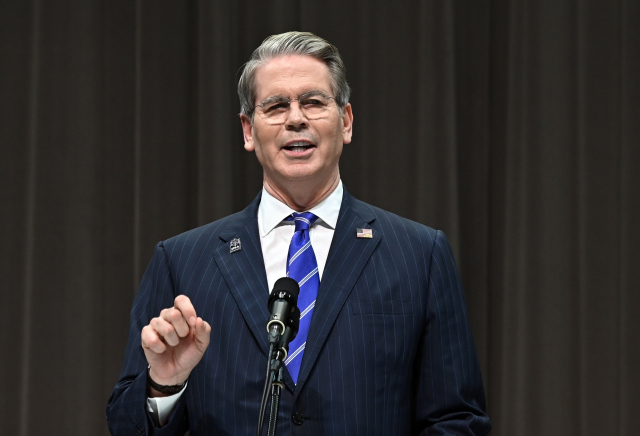 스콧 베선트 미 재무부 장관. 연합뉴스