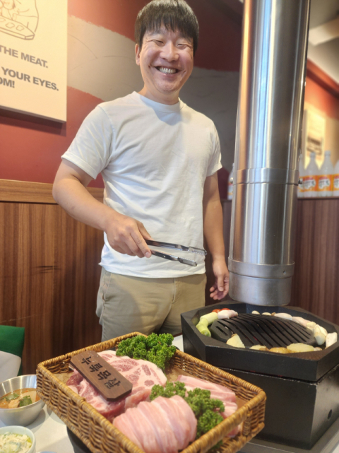 산성식육점 이재형 대표.