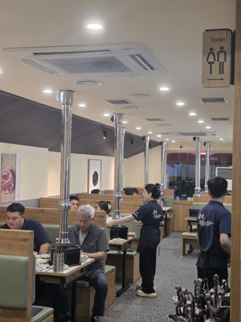 산성식육점 베트남 호찌민 매장. 산성식육점 제공