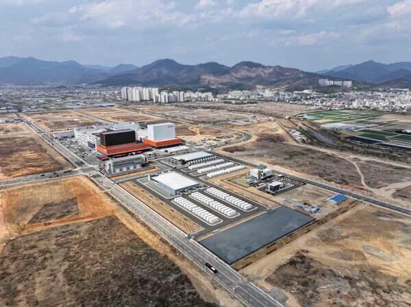 밀양시 나노융합국가산업단지 전경. 첨단소재·부품 기회발전특구로 최종 지정된 해당 부지에 13개 기업이 입주할 예정이다. 밀양시 제공