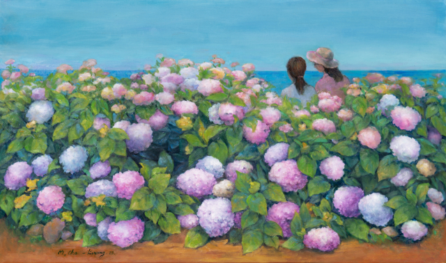 명채경, 일상의 행복, 2024. 작가 제공