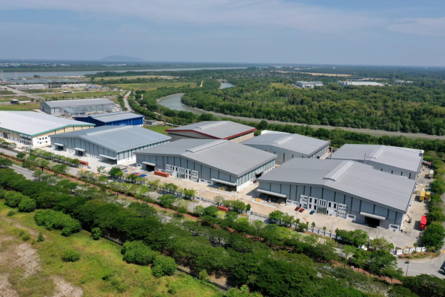 해진공이 투자 협의를 진행 중인 말레이시아 포트클랑 물류센터. 해진공 제공