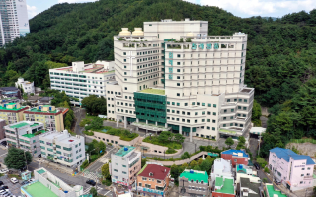 부산 금정구 침례병원. 부산일보DB