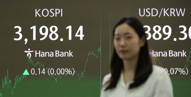지난 6일 서울 중구 하나은행 본점에서 직원들이 증시와 환율을 모니터하고 있다. 연합뉴스