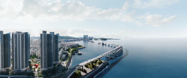 써밋 리미티드 남천의 조감도. 대우건설 제공