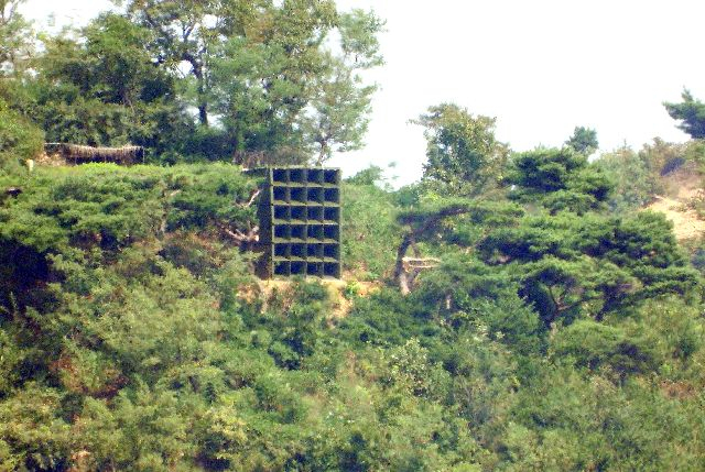 소음 송출하는 북한 대남 확성기 . 연합뉴스