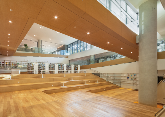 주례열린도서관 내부 모습. 부산시 제공