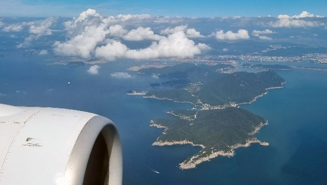 가덕신공항이 들어설 부산 강서구 가덕도 전경. 김경현 기자 view@