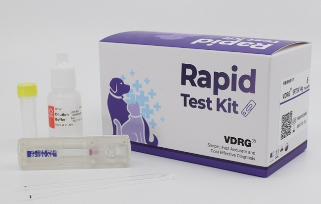 중증열성혈소판감소증후군(SFTS) 신속진단키트. 농림축산검역본부 제공