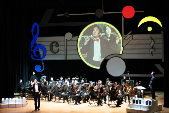 지난해 금정문화회관에서 열린 ‘헬로(HELLO) 오페라 마에스트로’ 공연 장면. 클래식부산 제공