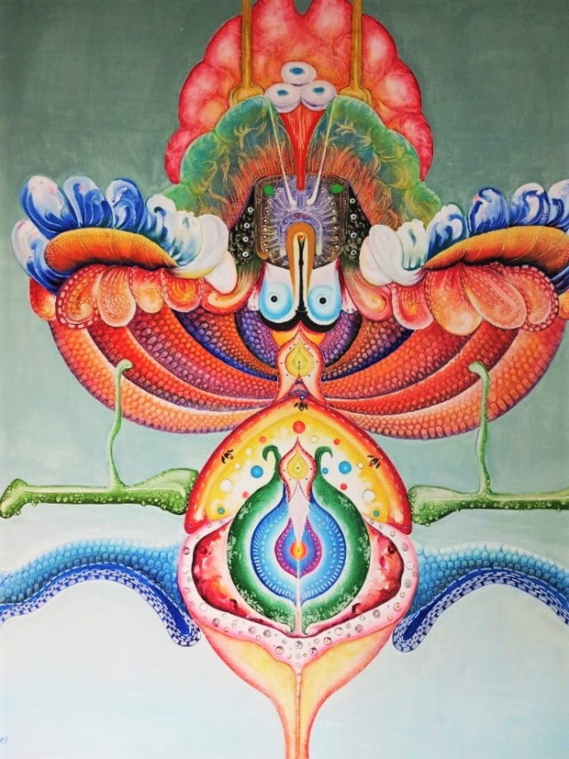 김기남 '환상의 늪'. 부산미술원로작가회 제공