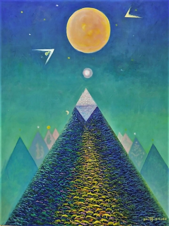 정태영 '천상의 비경'. 부산미술원로작가회 제공