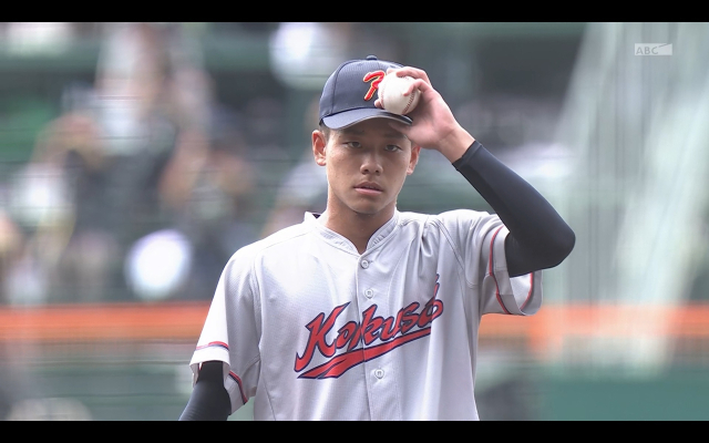 이번 여름 고시엔에서 교토국제고의 2연패 도전을 이끌고 있는 에이스 니시무라 잇키. 대회 홈페이지 캡처