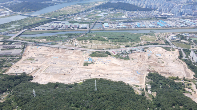 지난 5월 말 준공된 가산산단 전경. 양산시 제공