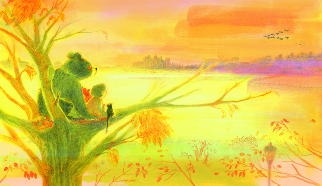 <반달 씨의 첫 손님> 속 삽화. 창비 제공