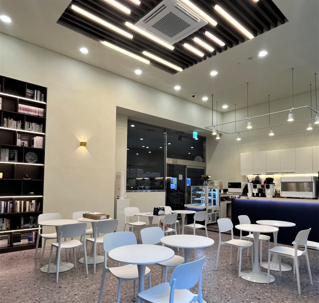 새로 개소된 ‘K-휴카페’ 내부 사진. KTL 제공