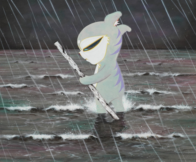 한충석, 비수가 내리던 날, 2025. 갤러리 우 제공