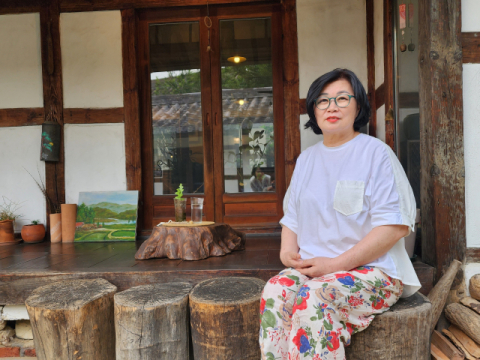 405일간 요트를 타고 세계 일주한 김영애 선장.