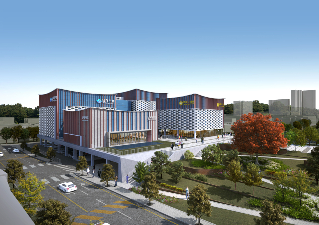 남해군 신청사 조감도. 남해군 제공