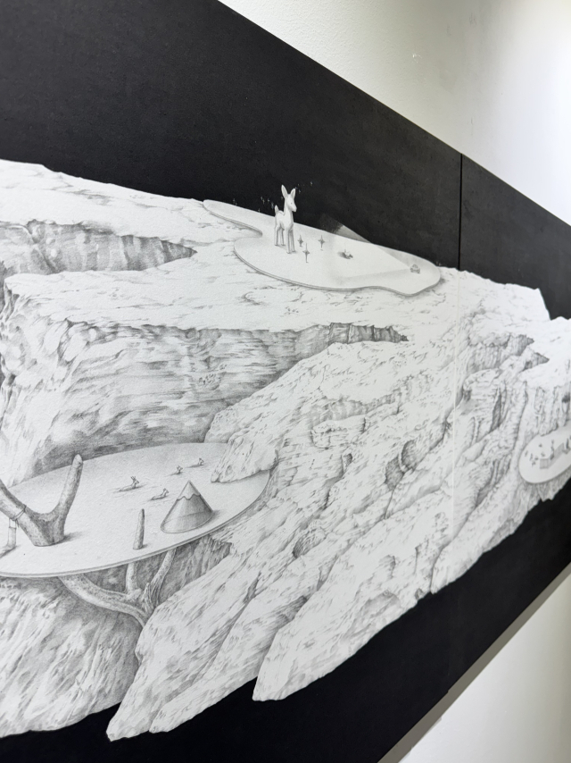 이민혜, '초대된 불청객'(2025) 중 일부, 김은영 기자 key66@