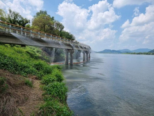 경남도내 낙동강 전경.