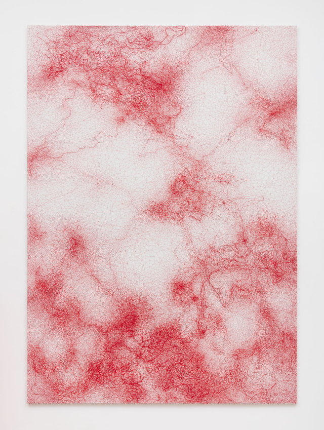 2025 키아프 갤러리 섹션에서 가나아트가 선보일 시오타 치하루의 'Endless Line' 작업이다. 한국화랑협회 제공