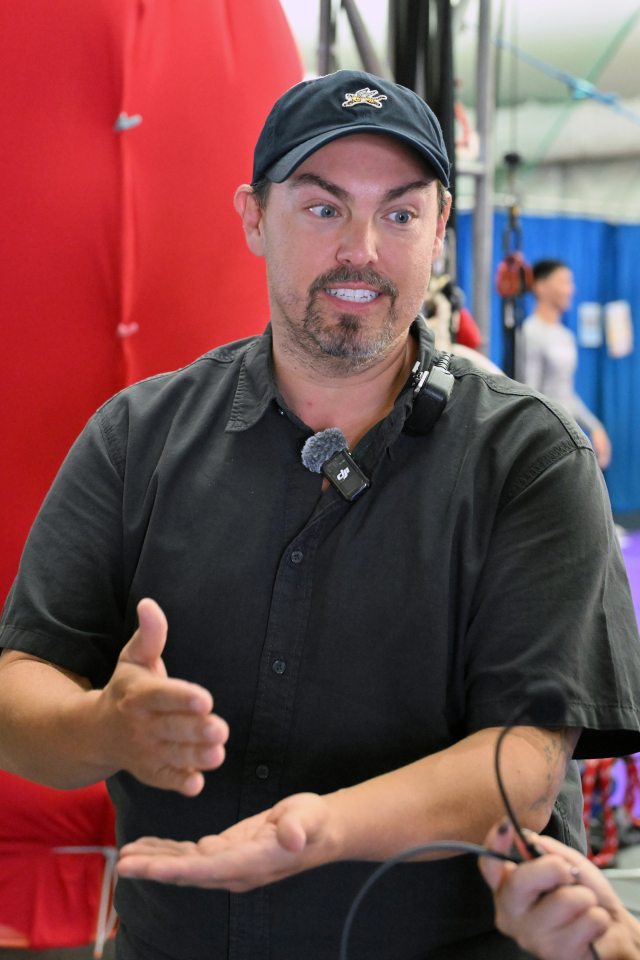 태양의서커스 ‘쿠자’ 제이미슨 린덴버그 아티스틱 디렉터. 박희진 사진가 제공