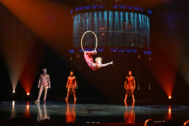 ‘에어리얼 후프’(Aerial Hoop) 액트. 박희진 사진가 제공