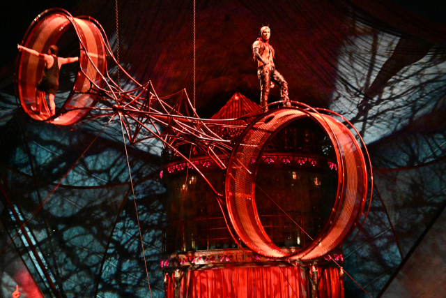 태양의서커스 ‘쿠자’ 부산 공연. 부산일보DB