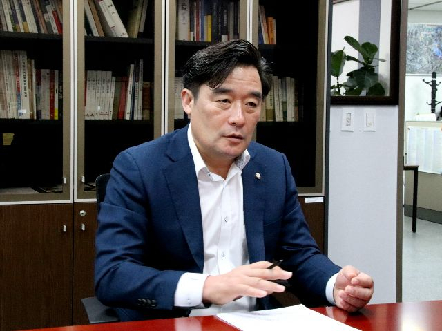 국민의힘 정동만 부산시당위원장. 부산일보 DB