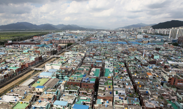 부산 사상구 사상공업지역 전경. 부산일보DB