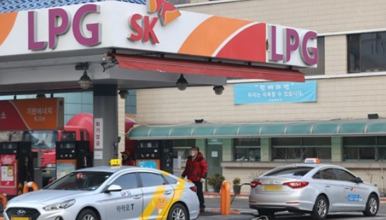 LPG 충전소 전경. 부산일보DB