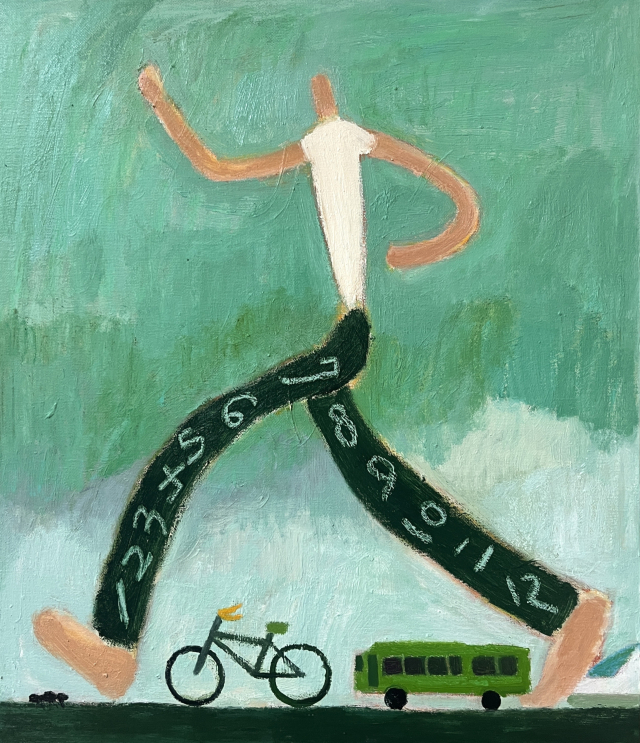 유수지, Green Light. 오브제후드 갤러리 제공