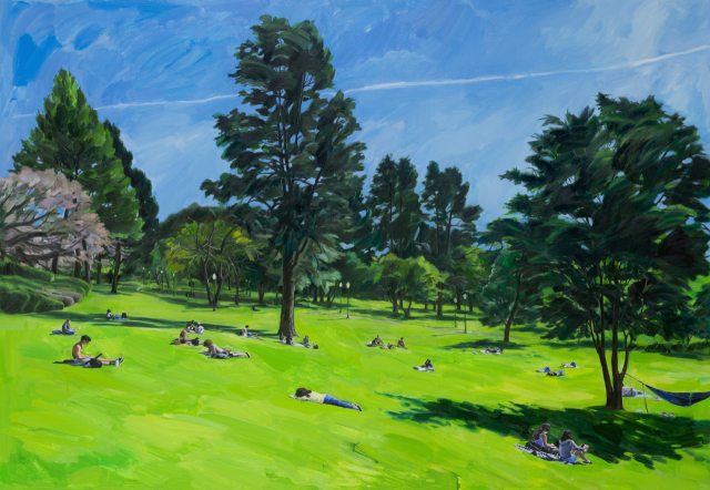 안다은, The Passing Afternoon, 2025. 스페이스 토핑 제공