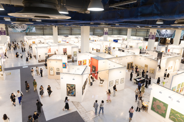 2025년 9월 3일 서울 코엑스에서 개막한 키아프 서울 현장. 키아프 제공