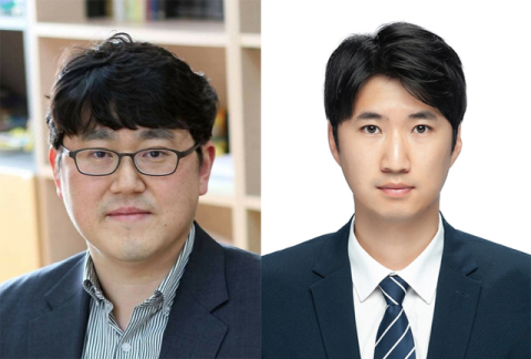 [왼쪽부터] 양수철·구민수 지도교수.