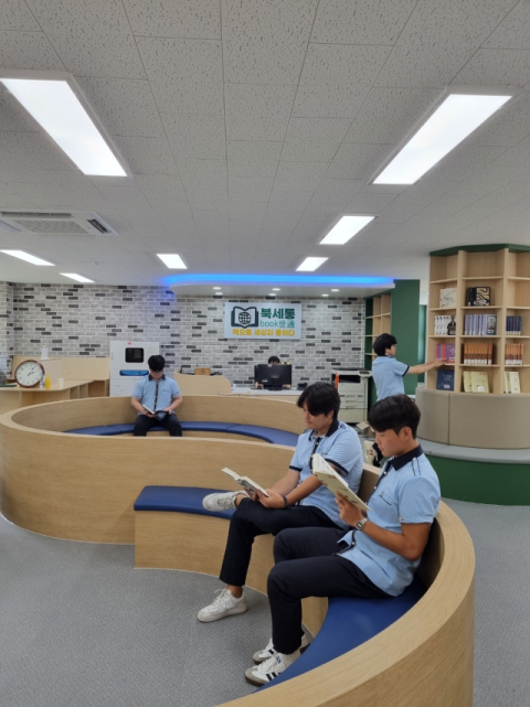 동아공업고등학교, 도서관 ‘북세통’ 개관