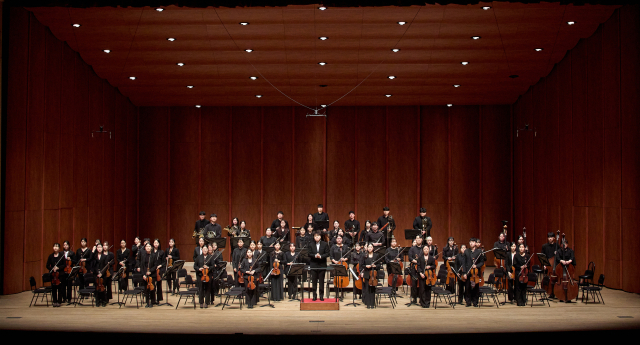 부산시립청소년교향악단. 부산문화회관 제공