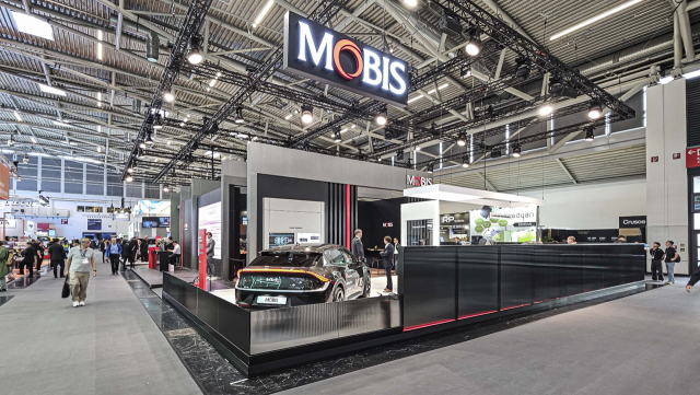 ‘IAA 모빌리티 2025’ 현대모비스 부스 전경.한국자동차기자협회 제공