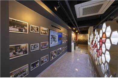 한국건강관리협회 기생충박물관 내부사진