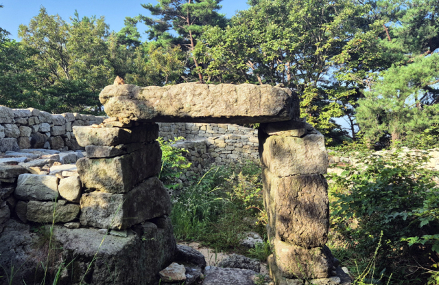 4대 성문 종주 2번째 체크 포인트 장골봉.
