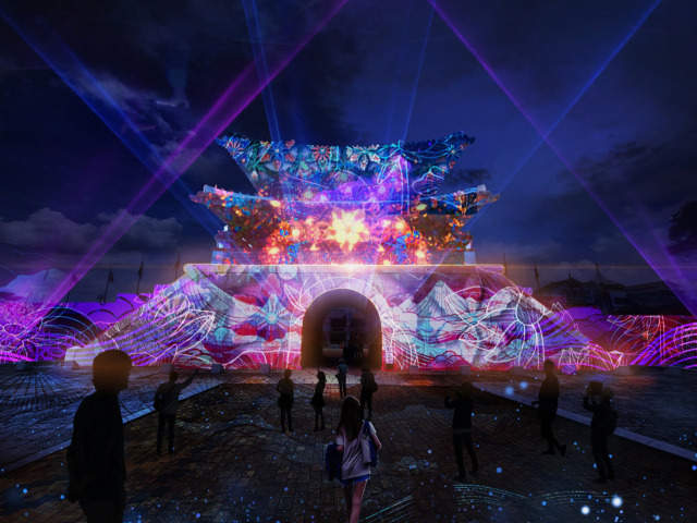 진주시는 내년 선정 지자체 중 유일하게 3년 연속 국가유산 미디어아트 공모사업에 선정되는 성과를 거뒀다. 진주시 제공