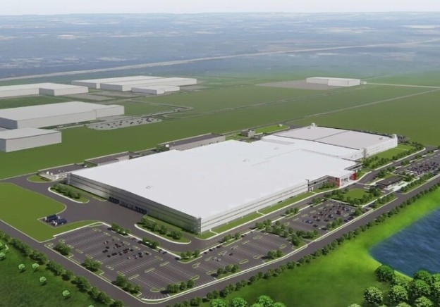 현대자동차그룹과 LG에너지솔루션이 건설중인 ‘HL-GA 배터리 공장’ 전경 이미지.HL-GA 배터리 컴퍼니 제공