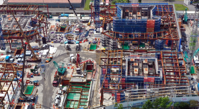 부산의 한 아파트 건설 현장. 정종회 기자 jjh@